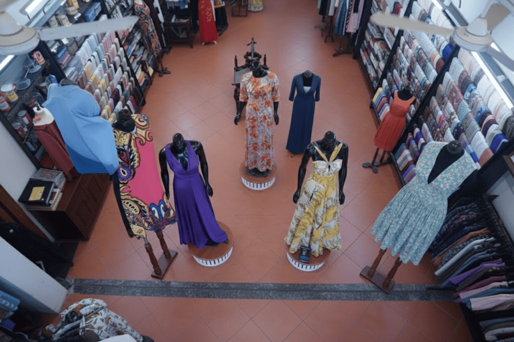 Customers can choose from a vast collection of fabrics, colors, and patterns to create a truly personalized piece